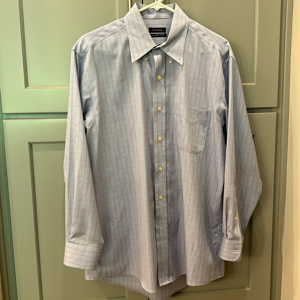 Club Room iron free, button-down shirt